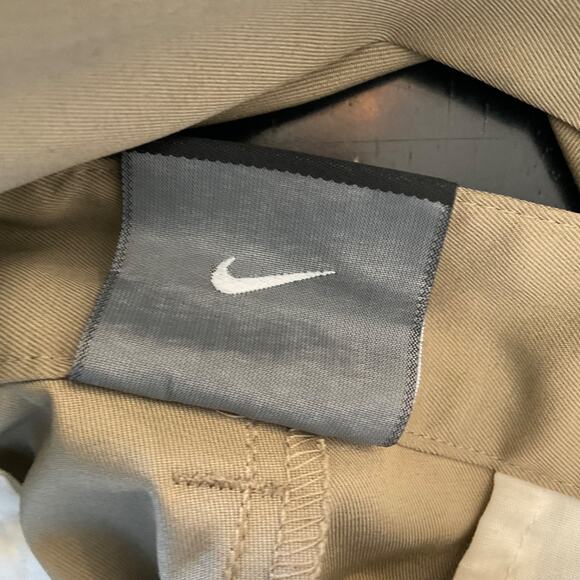 Nike Dri Fit Standard Fit Tan Golf Pants 36x34 - Picture 12 of 13